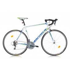 Bicicleta Sprint Monza Race 700x55cm alb/albastru/verde 2016-550 mm Bicicleta Sprint Monza Race 700x55cm alb/albastru/verde 2016-550 mm