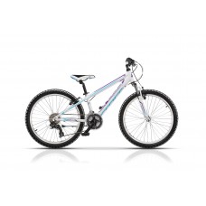 Bicicleta Cross Speedster 24" Fete Alb/Albastru/Mov 2017