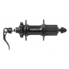 Butuc spate Force rulmenti caseta disc 36h negru