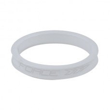 Distantier furca Force 1.1/8" 5 mm al. alb